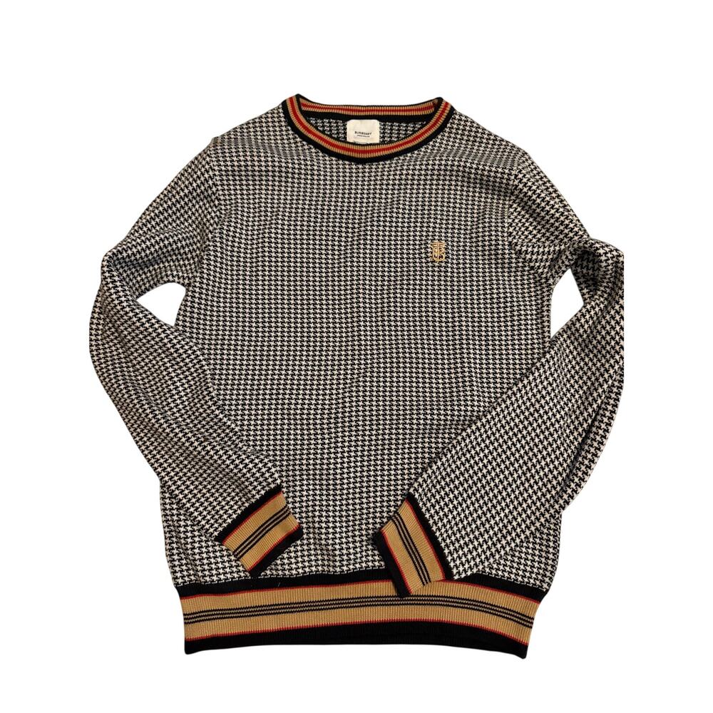 Burberry Vintage Houndstooth Crewneck
